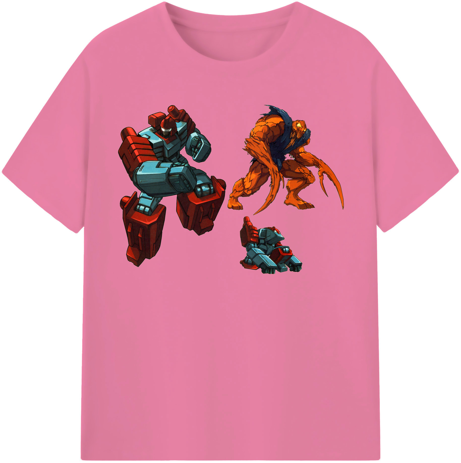 （画像用）  綿100％半袖Tシャツ（フロントプリント）